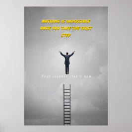 Inget är omöjligt att Poster en motiverad offert