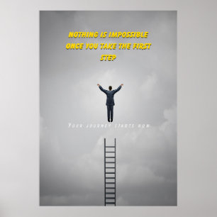 Inget är omöjligt att Poster en motiverad offert