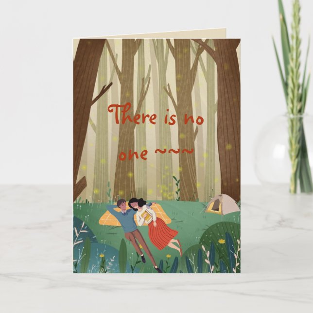 INGET ÅRSKORT/KÄRLEK-KORT TACK KORT (Framsida)