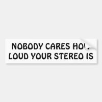 Inget att bry sig hur högt din bilstereo är