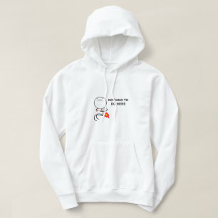 Inget att göra här PM Hoodie