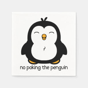Inget att skämta med Penguin Humor Pappersservett
