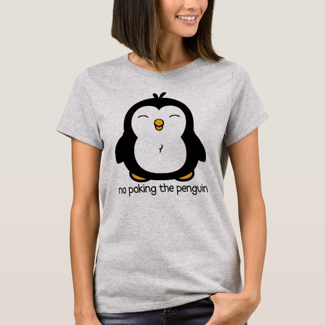 Inget att skämta om Penguin Tee (Framsida)