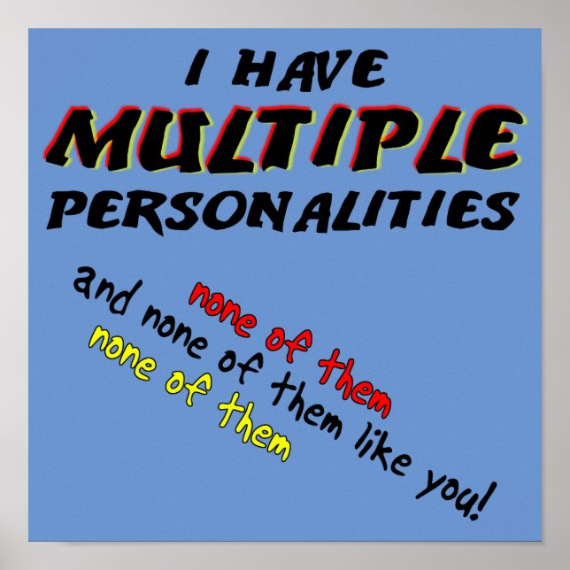 Inget av dem som du Poster signera (Framsidan)