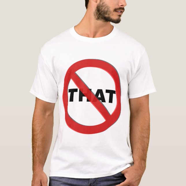 Inget av det där T Shirt (Framsida)