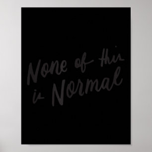 Inget av detta är en normal politisk konjunkturned poster