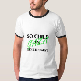 Inget barn i Gaza bör svälta Gaza T Shirt