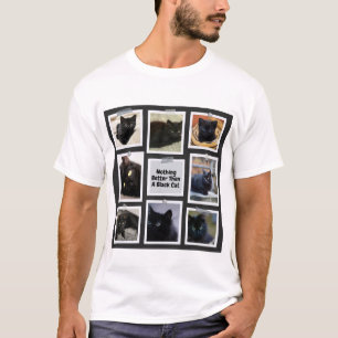 Inget bättre än en svart katt t shirt