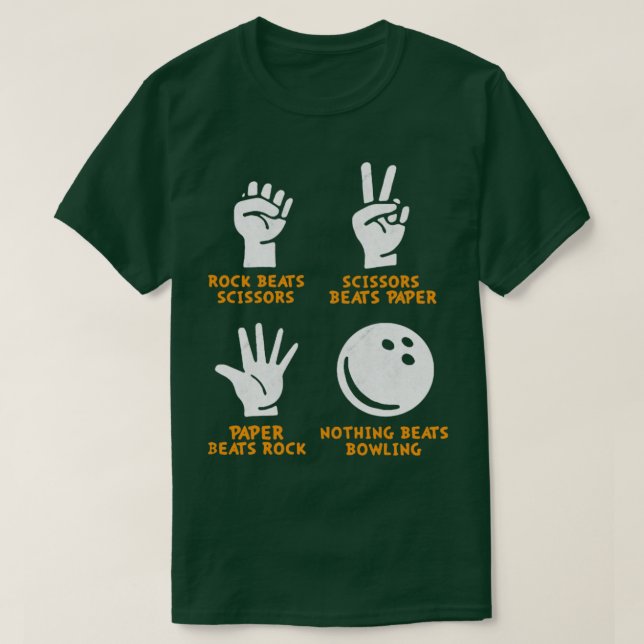 Inget Beats Bowling T Shirt (Design framsida)