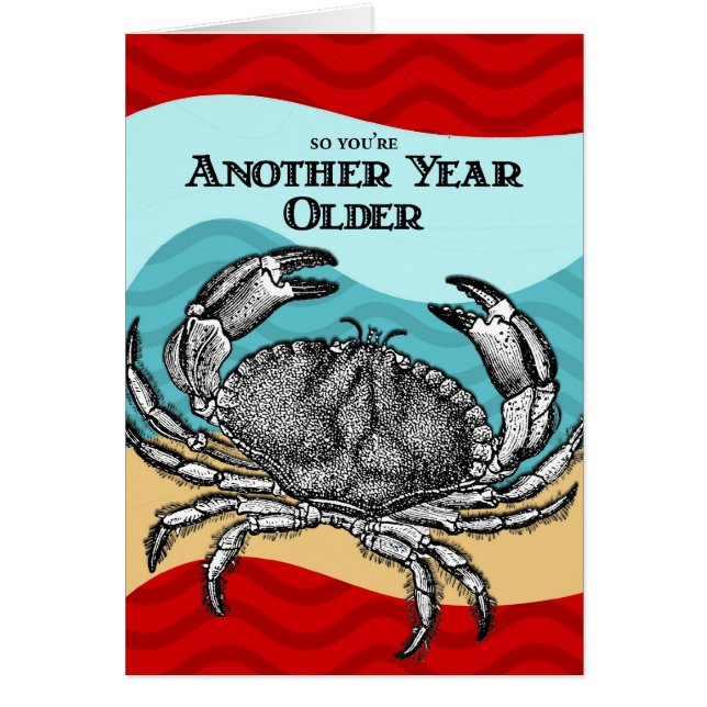 Inget behov att vara Crabby Hälsningskort (Framsidan)