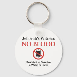 Inget blod nyckelring