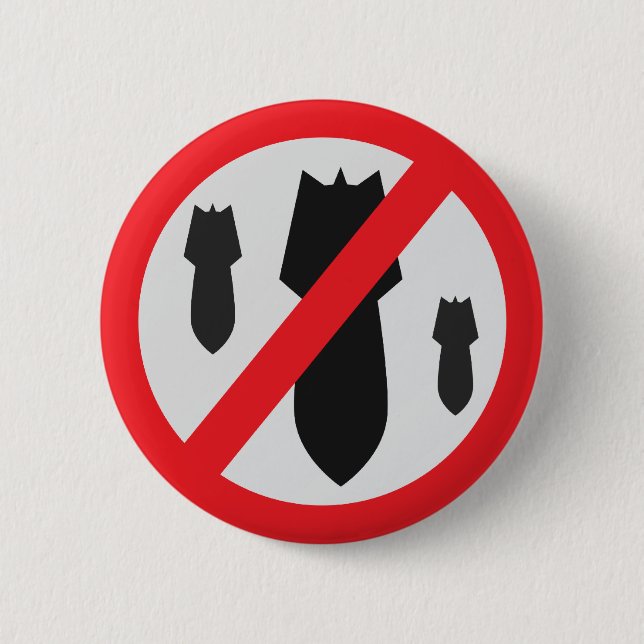 Inget bombarderar - fred knapp (Framsida)