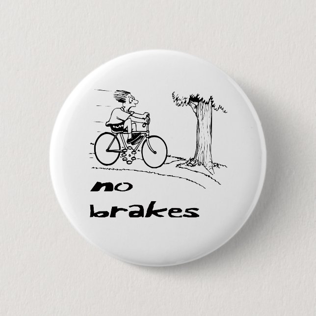 Inget bromsar biker knapp (Framsida)