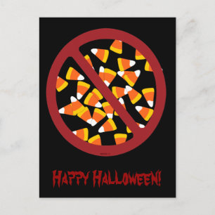 Inget Candy corn-vykort Vykort