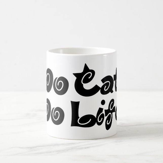 Inget Cat No Life Kaffemugg (Center)