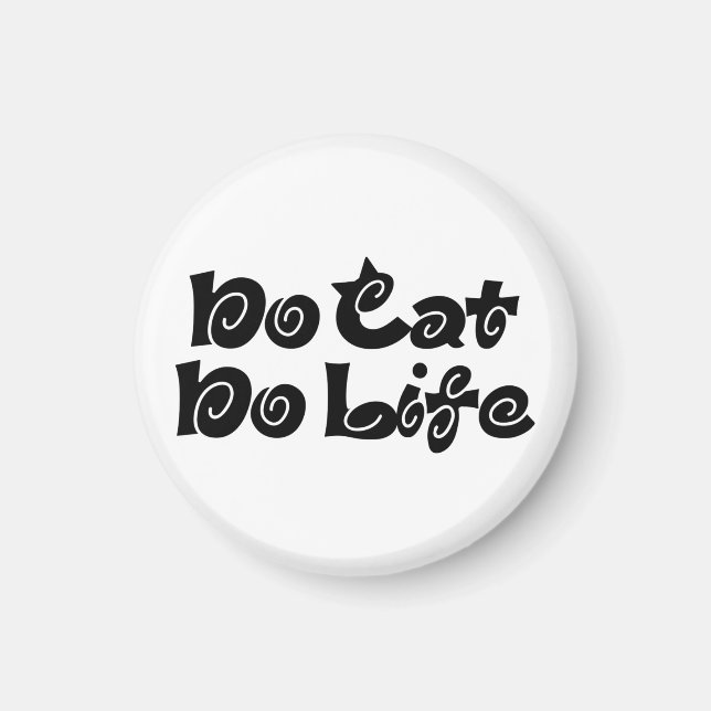 Inget Cat No Life Magnet (Framsidan)