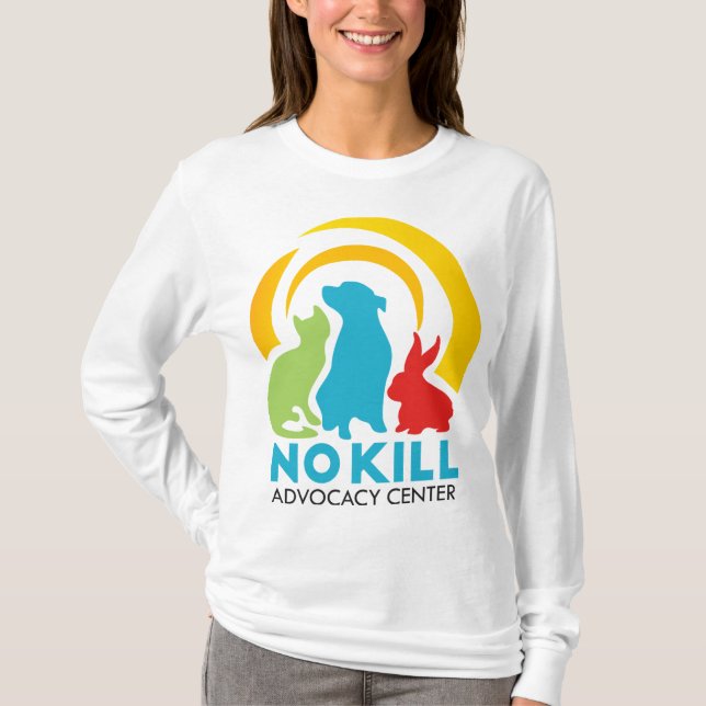 Inget Döda Advocacy Center Women's Långärmad T Shirt (Framsida)