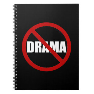 Inget drama anteckningsbok