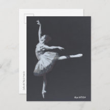 Inget Drama, Endast Frihet, Svart & Vit Ballerina