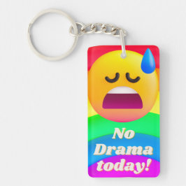 inget drama i dag nyckelring