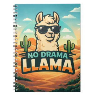 Inget Drama Lama - Critter Kingdom Anteckningsbok