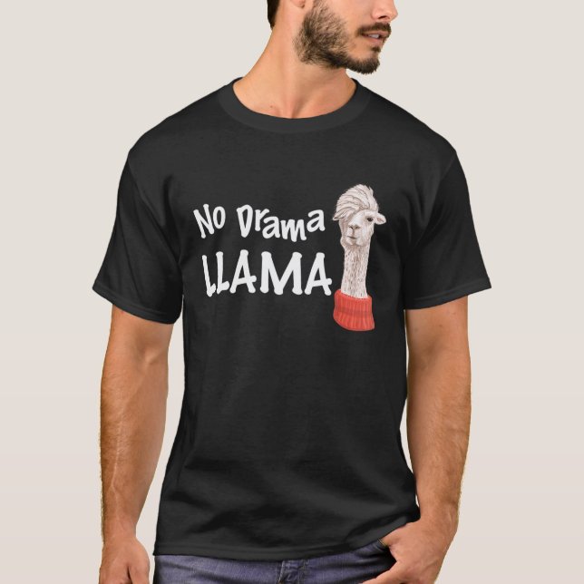 Inget Drama Lama T Shirt (Framsida)