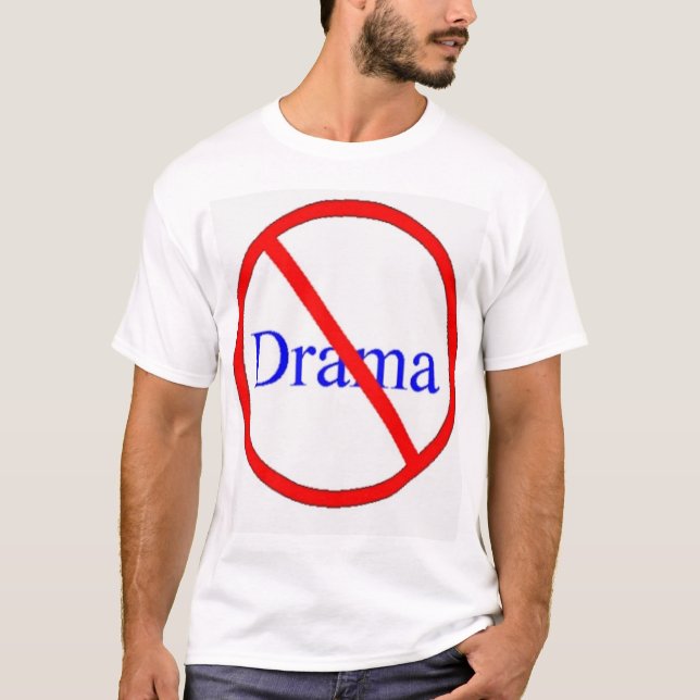 Inget drama t-shirt (Framsida)