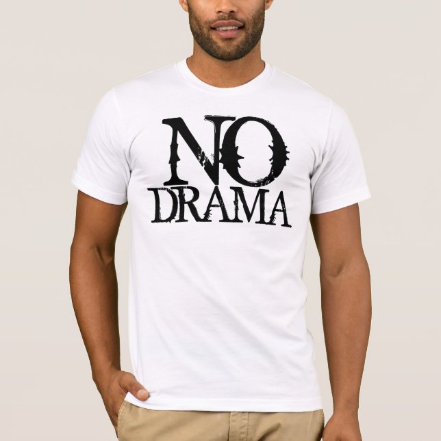 Inget drama tee (Framsida)