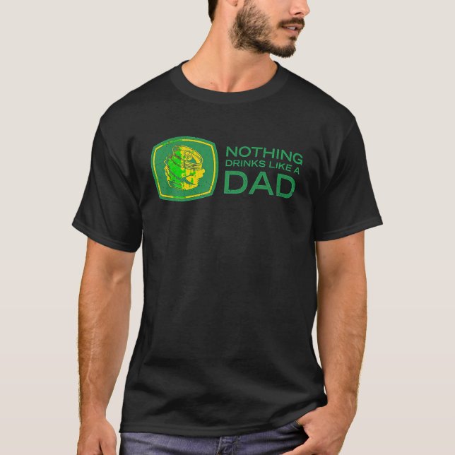 Inget dricker som en Pappa T-skiva T Shirt (Framsida)