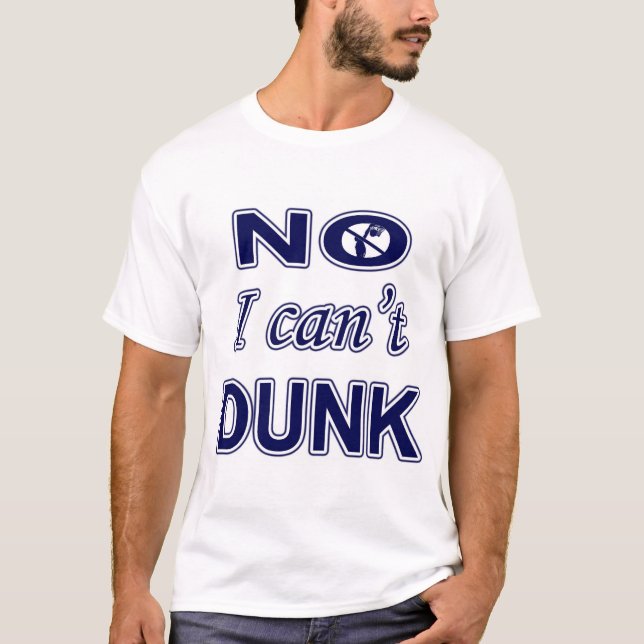 Inget dunks… alla threes t-shirt (Framsida)