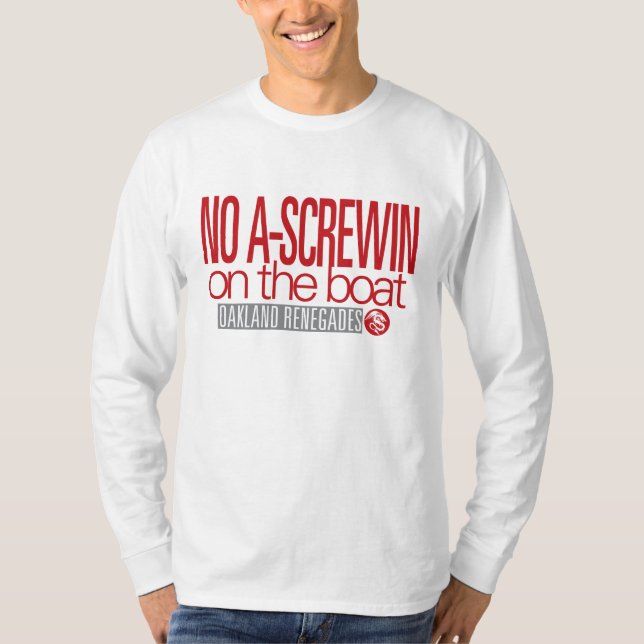 Inget en-skruva beklär tee shirt (Framsida)