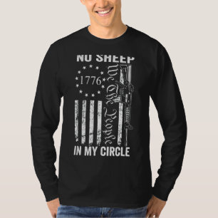 Inget får i min cirkulär 2:a ändring Ar15 T Shirt