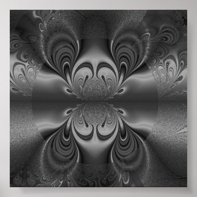 Inget Färg-kanvastryck Poster (Framsidan)