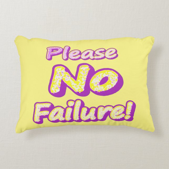 "Inget fel!" Cute Design. Köp nu Prydnadskudde (Framsidan)