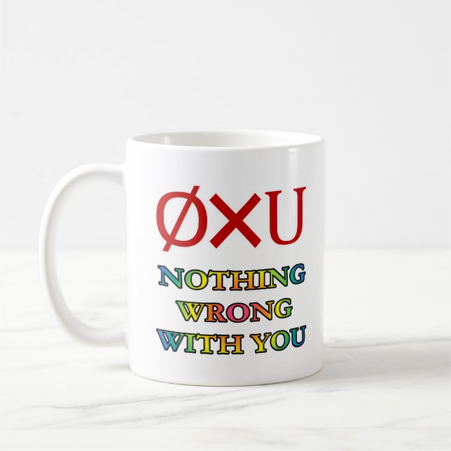 Inget fel med dig kaffemugg (Vänster)