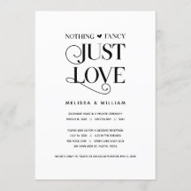 Inget Finare, bara Kärlek, Elegant Black, Elopemen