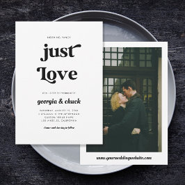 Inget Finare Just Kärlek 70-talets Retro-skript Br Inbjudningar