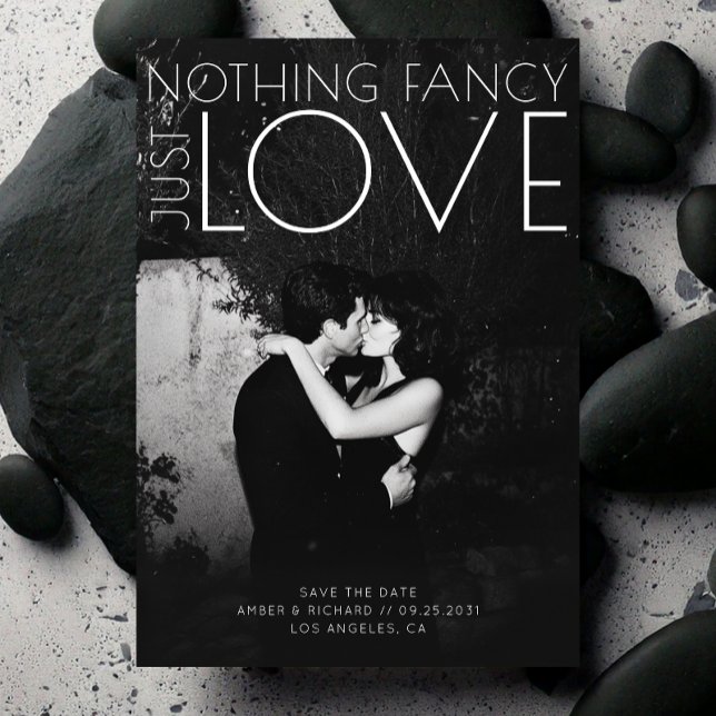 Inget Finare just Kärlek, det moderna Bröllopen Spara Datumet (Skapare uppladdad)