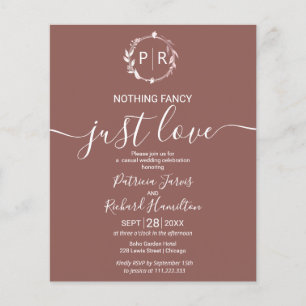 Inget Finare just Kärlek inbjudan till budgetbröll