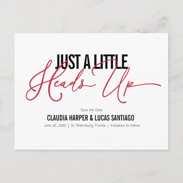 Inget Finare Spara datum Vykort (Framsida)