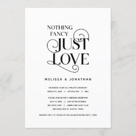 Inget fint, bara kärlek, Klassisk svart, Flyktigt  Inbjudningar