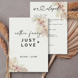 Inget fint bara kärlek Vi rymde Rymmarfest Inbjudningar