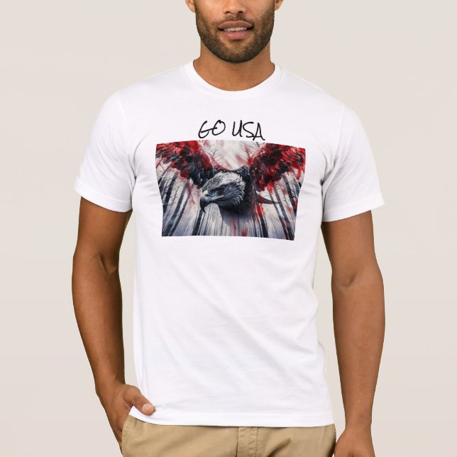 Inget flyger som en Eagle T Shirt (Framsida)