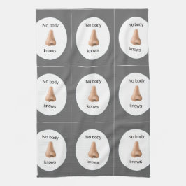 Inget förkroppsliga vet kökshandduk