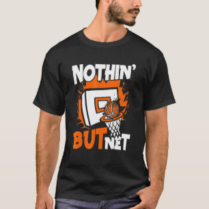 Inget förutom Net Pro Player Professionell Basketb T Shirt