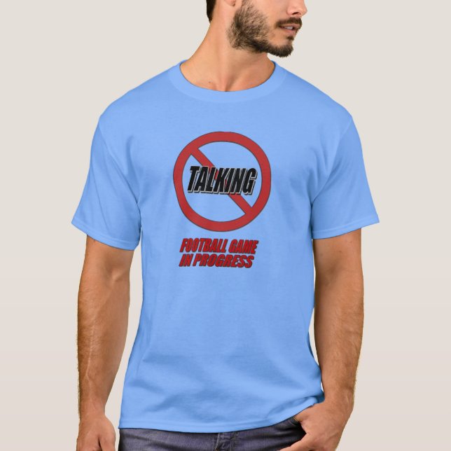 Inget fotbollsspel under pågående T-Shirt (Framsida)