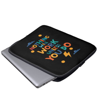 Inget fungerar om du inte inspirerar laptop fodral