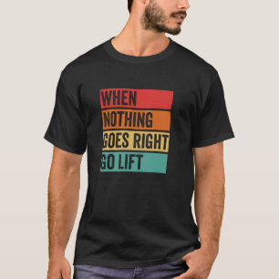 Inget Går Rätt - Bodybuilding slogan, Muskel G T Shirt