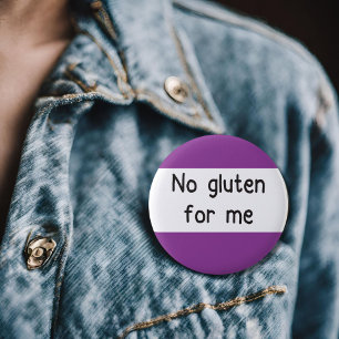 Inget gluten för mig som är fri från märkpennglute knapp