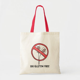 Inget gluten/vete frigör! tygkasse